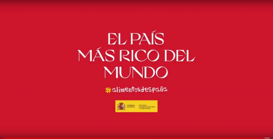 "El país más rico del mundo", gran campaña de promoción de los alimentos de España