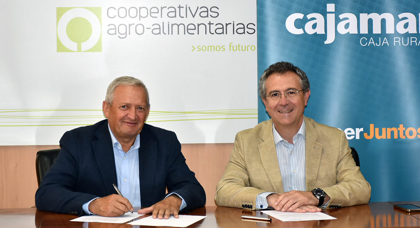 Cooperativas Agro-alimentarias de España y Cajamar acuerdan un programa común de actividades y acciones cooperativas