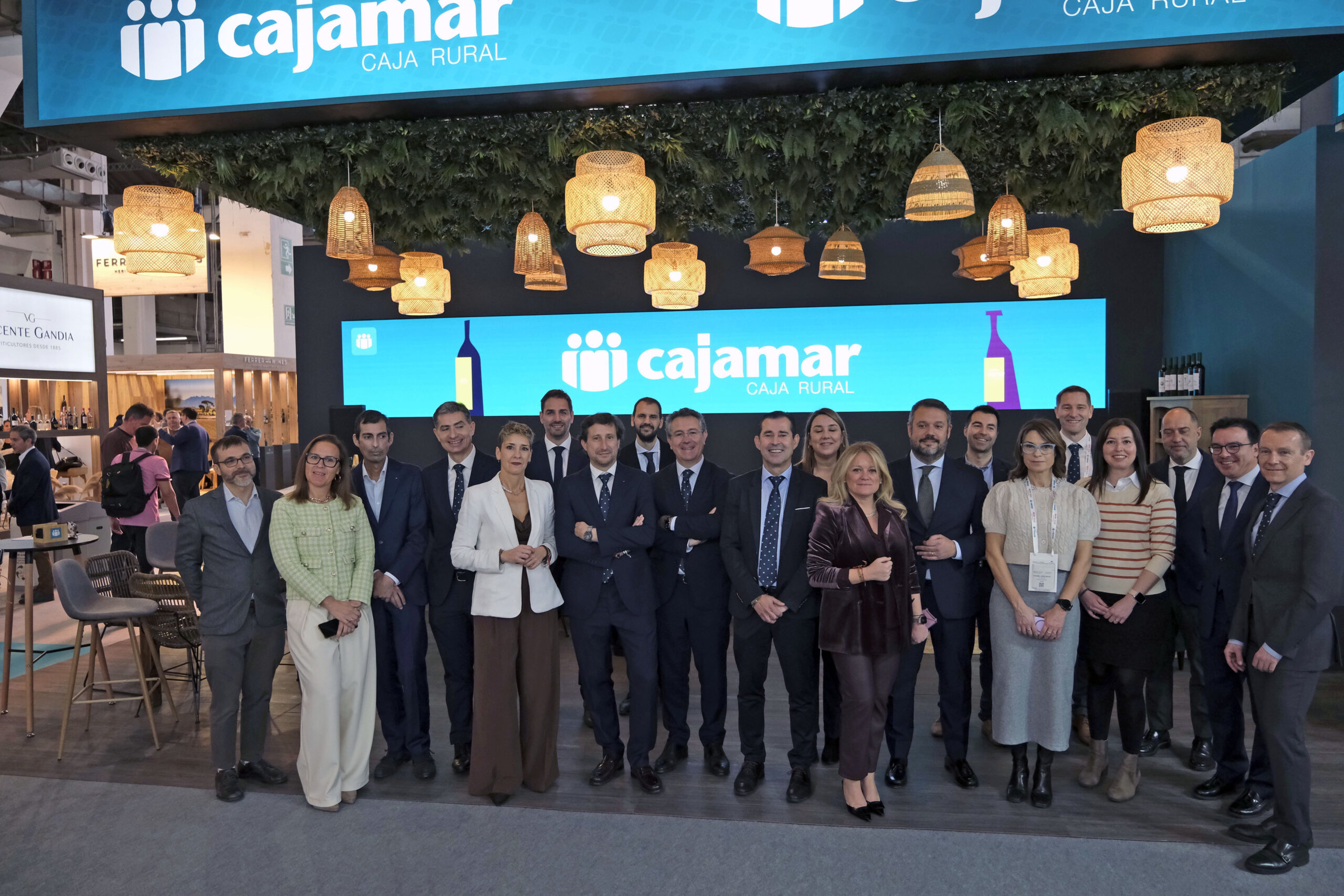 Cajamar acompaña, un año más, al sector vitivinícola en la BWW