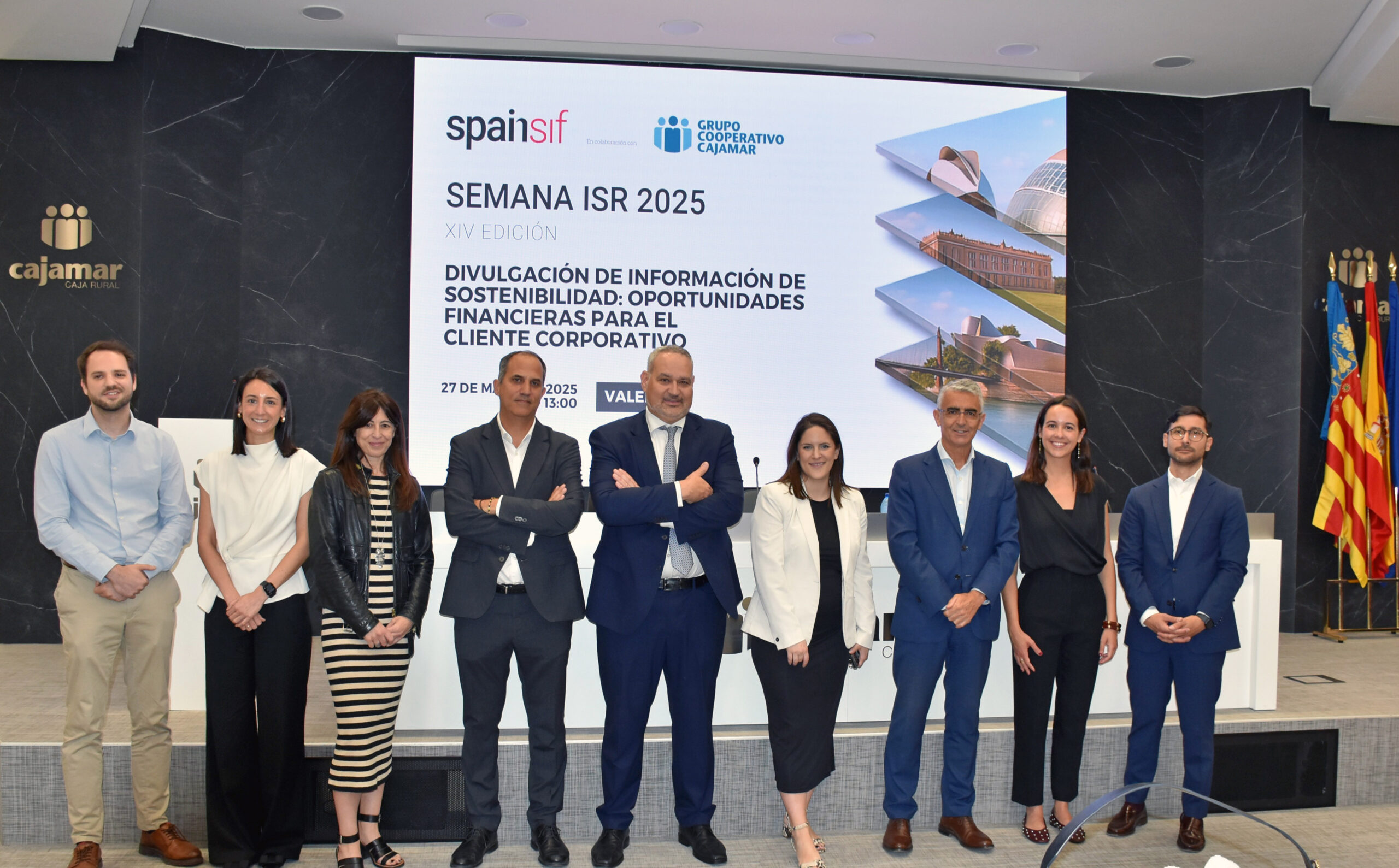 Spainsif y Grupo Cajamar reúnen en València a expertos de toda España para analizar las oportunidades de la sostenibilidad