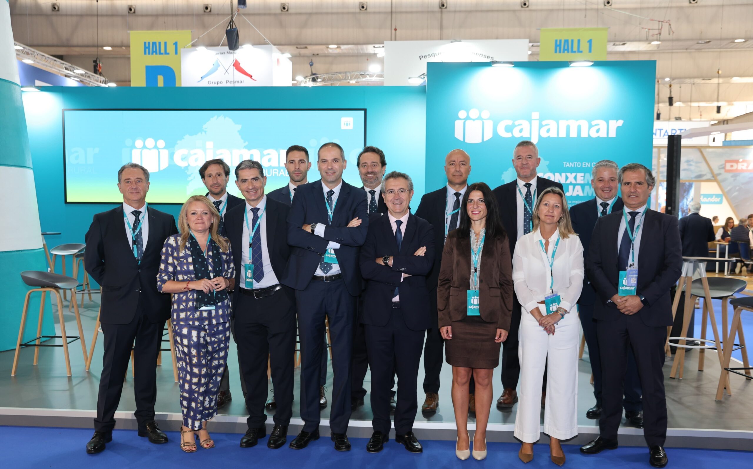 Cajamar, junto al sector de productos del mar en Conxemar