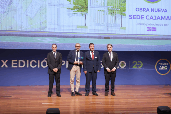 El Centro Financiero de Cajamar, premiado con dos ‘Óscar’ de la Asociación Española de Oficinas