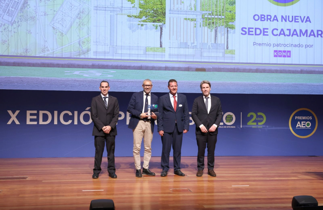 El Centro Financiero de Cajamar, premiado con dos ‘Óscar’ de la Asociación Española de Oficinas