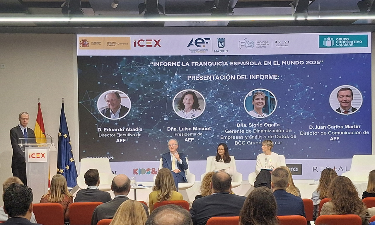 El 27,44 % de las franquicias españolas ya están operando en 139 países