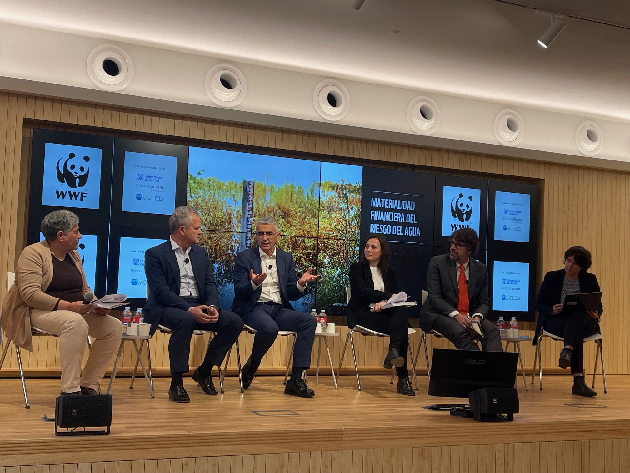 Participamos en la jornada de WWF sobre “Materialidad financiera del riesgo del agua en España”