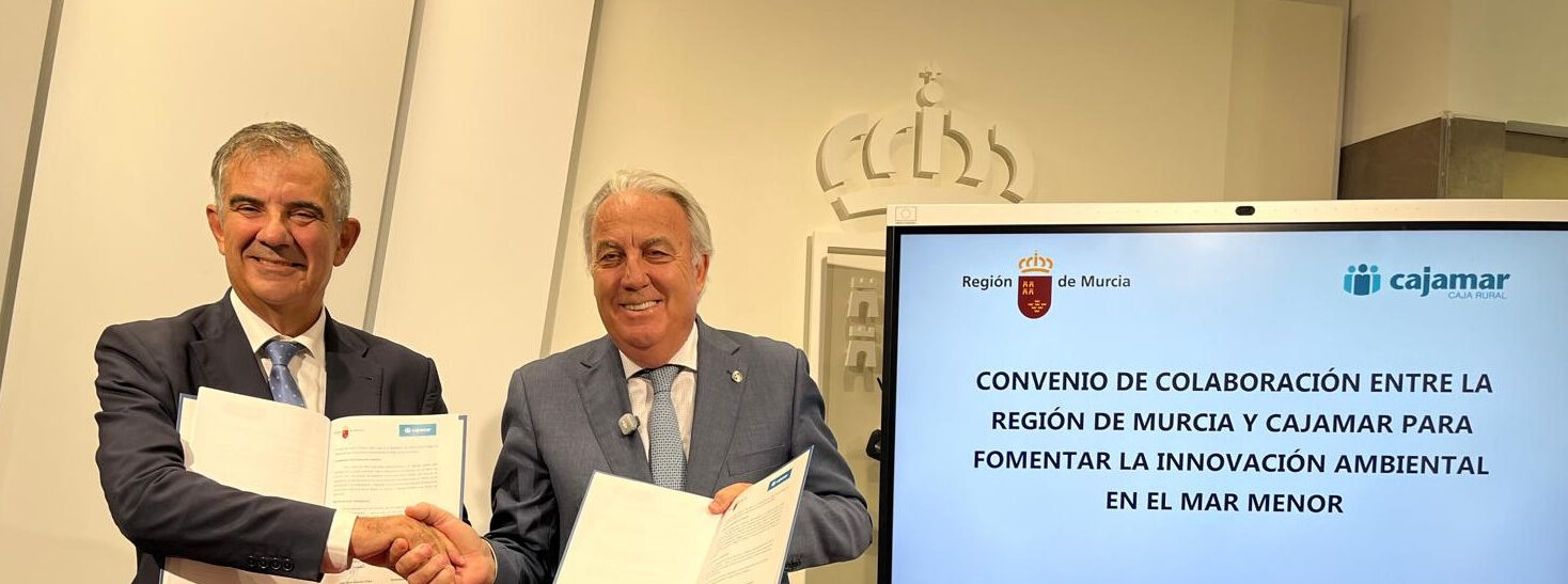 La Región de Murcia y Cajamar impulsan la innovación ambiental y la transferencia de conocimiento para proteger el Mar Menor