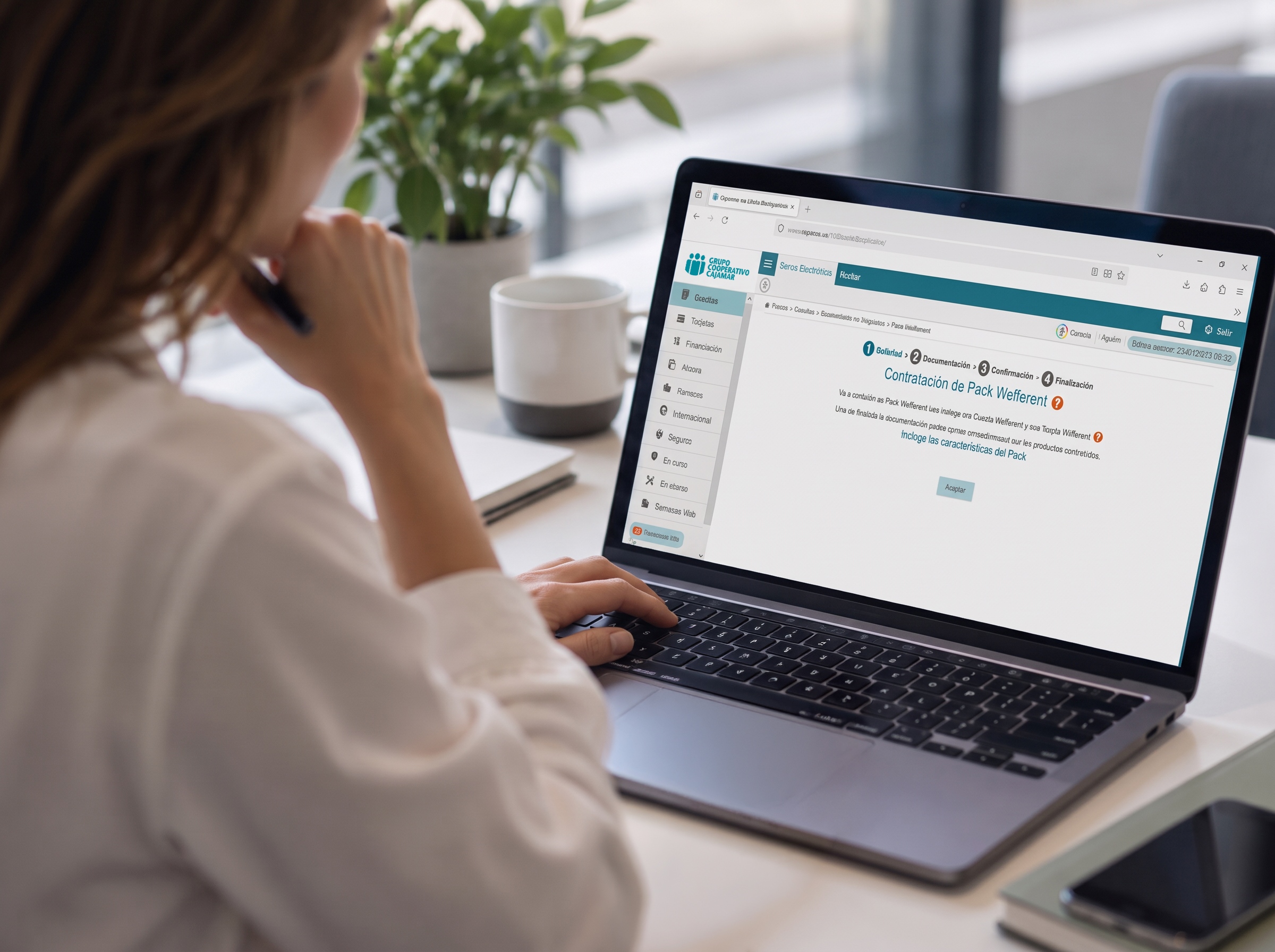 Grupo Cooperativo Cajamar mejora la rentabilidad de su Cuenta Online hasta un 2,27 % TAE desde el primer día y sin comisiones