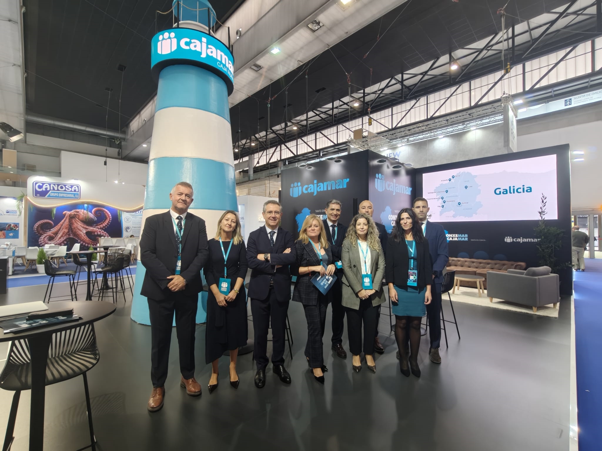 Cajamar respalda a empresas y cooperativas del mar en Conxemar