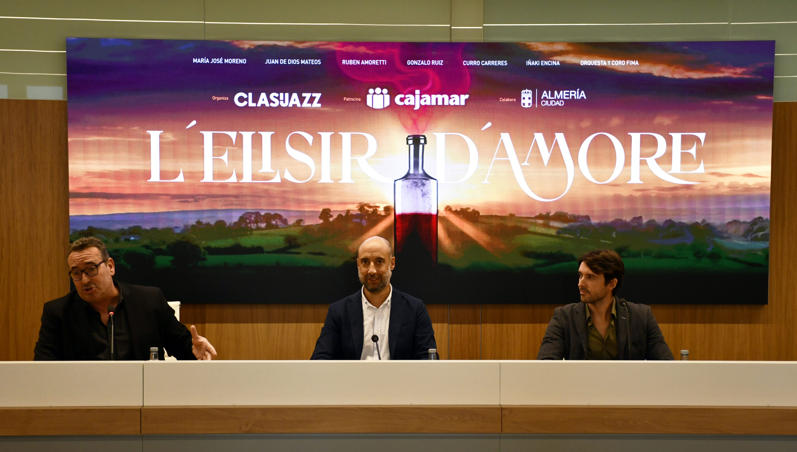 Cajamar y Classijazz impulsan una producción propia de “L’elisir d’amore”, reforzando la presencia de Almería en el panorama operístico español